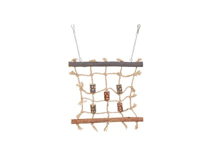 Natural Living - šplhací stěna čtverec závěsný 27 x 24 cm