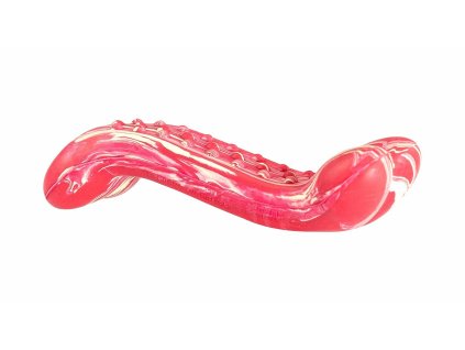 Antibakteriální dentální kost s vůní hovězího steaku HipHop přírodní guma 13,5 cm