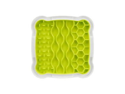 Lízací podložka na pamlsky 20 x 20 cm , TPR/PP