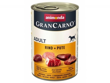 GRANCARNO Adult - hovězí, krůta 400g