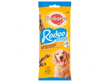 pedigree pochoutka rodeo duo kure a slanina 123g