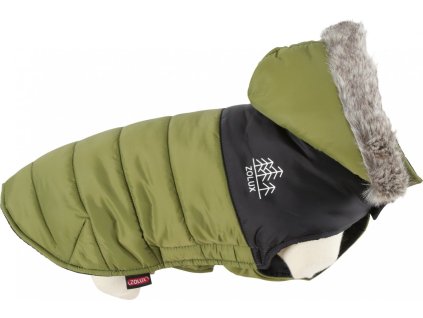 Obleček voděodolný pro psy MOUNTAIN khaki 35cm