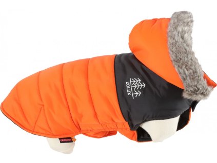 Obleček voděodolný pro psy MOUNTAIN oranž. 35cm