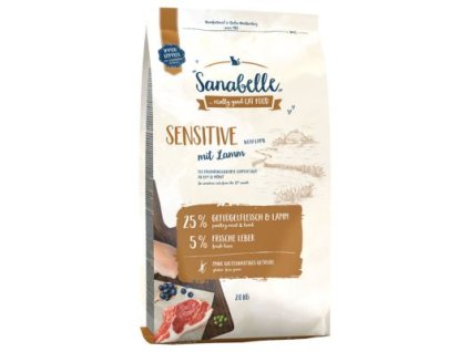Bosch Cat Sanabelle Sensitive jehněčí s rýží 2kg
