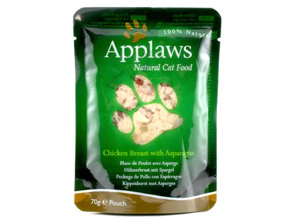Applaws kapsička Cat Kuřecí prsa a chřest 70 g