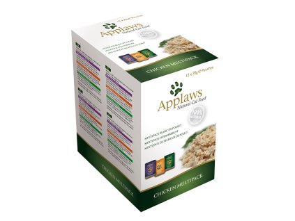 Applaws kapsička Cat Multipack Kuřecí 12 x 70 g