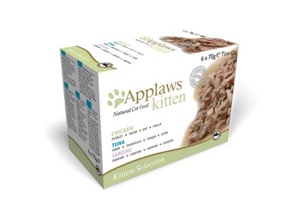 Applaws konzerva Cat Kitten pro koťata Multipack 6 x 70 g