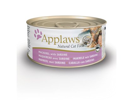 Applaws konzerva Cat Makrela se sardinkami 70 g