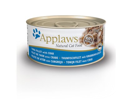 Applaws konzerva Cat Tuňák s krabem 70 g