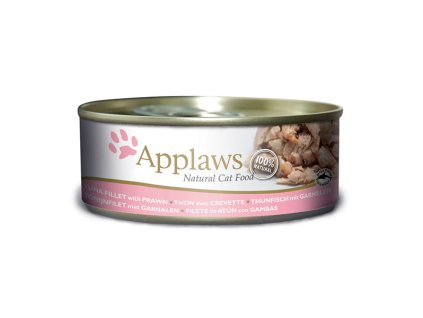Applaws konzerva Cat Tuňák s krevetami 156 g