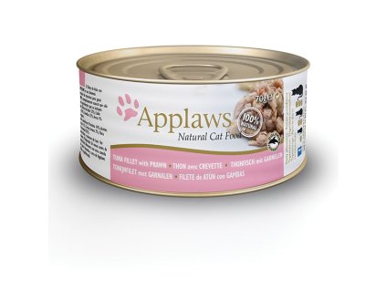 Applaws konzerva Cat Tuňák s krevetami 70 g