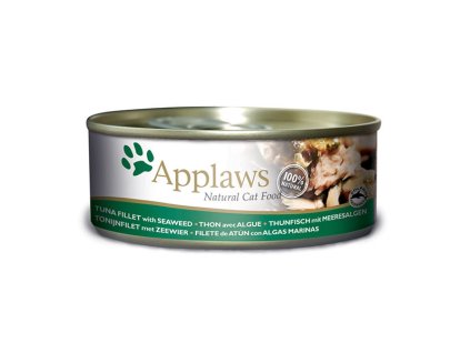 Applaws konzerva Cat Tuňák s mořskými řasami 156 g