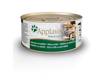 Applaws konzerva Cat Tuňák s mořskými řasami 70 g