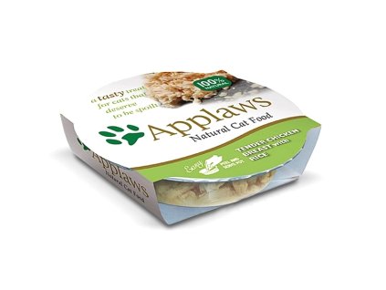 Applaws miska Cat Pot Kuřecí prsa s rýží 60 g