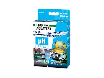 Test vody PROAQUATEST pH 7.4-9.0 na stanovení pH