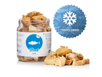 Raw Raw pamlsky mrazem sušené maso z Tuňáka 70 g