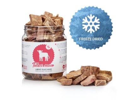 Raw Raw pamlsky mrazem sušené Telecí maso 70 g