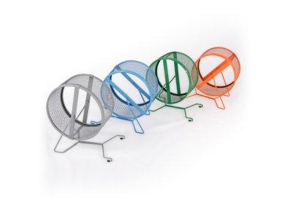 Kolotoč chromový síťovaný - mix barev, 20cm