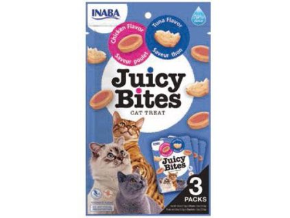 churu cat juicy bites chickentuna flavor 3x11 3g