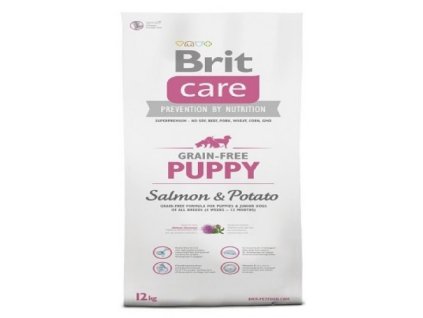 BRIT CARE 1 kg GRAIN-FREE PUPPY SALMON