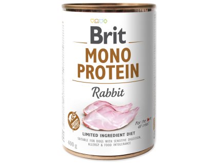 Konzerva BRIT Mono Protein Rabbit 400g