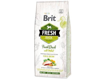 BRIT Fresh Duck with Millet Active Run & Work 12kg
