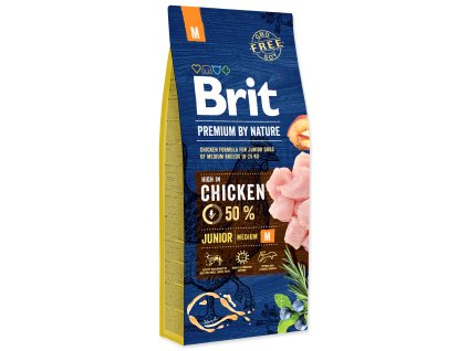 BRIT Premium by Nature Junior M 15 kg
