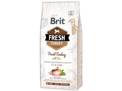 BRIT Fresh Turkey with Pea Light Fit & Slim 12 kg