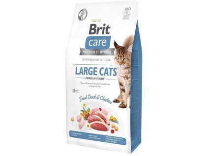 Brit care cat large cats power and vitality grain free 2kg