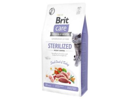 Brit care cat sterilized weight control grain free 2kg