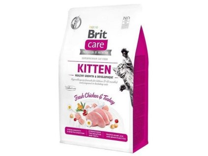 Brit Care Cat GF Kitten Healthy Growth&Development 7kg