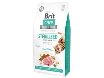 Brit care cat sterilized urinary healthy grain free 7kg