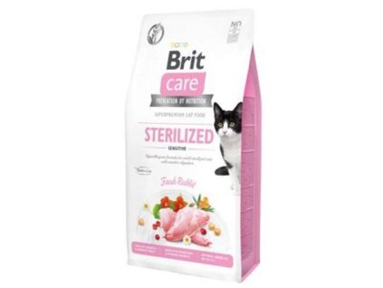 Brit Care Cat GF Sterilized Sensitive 2kg