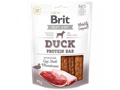 Brit Jerky Duck Protein Bar 80g