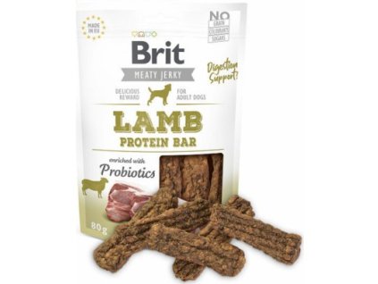 Brit Jerky Lamb Protein Bar 80g
