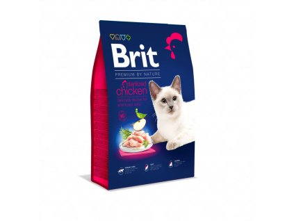 Brit Premium Cat by Nature Sterilized Chicken 800g