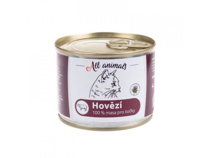 11085 all animals cat hovezi mlete 200g