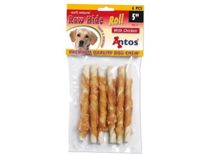 raw hide white plus chicken roll 5 6 stuks 1534417298