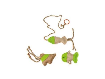 hracka kocka rybka na snurce kar