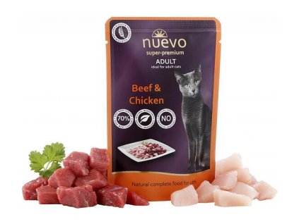 nuevo kocka kapsa adult kure a hovezi 85g