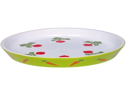 Nobby oválná keramická miska pro hlodavce mrkev+ředkvičky 30 x 22,5 x 4 cm 1l