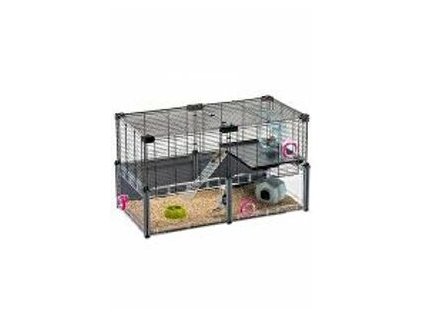 Klec MULTIPLA HAMSTER s výbavou křeček FP