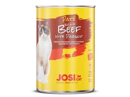 JOSICAT paté beef with parsnip 400g