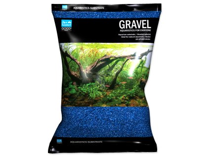 Písek AQUA EXCELLENT 1,6-2,2 mm modrý - 3 kg