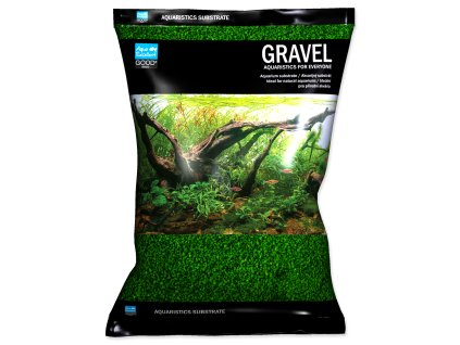 Písek AQUA EXCELLENT 1,6-2,2 mm zelený - 3 kg