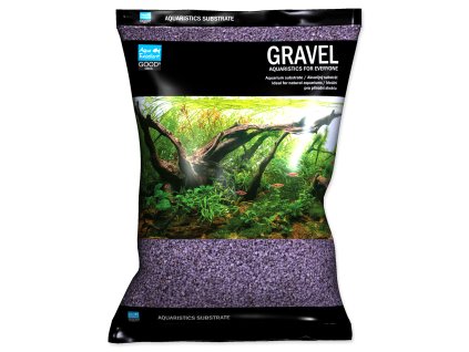 Písek AQUA EXCELLENT 1,6-2,2 mm svítivě fialový 3kg