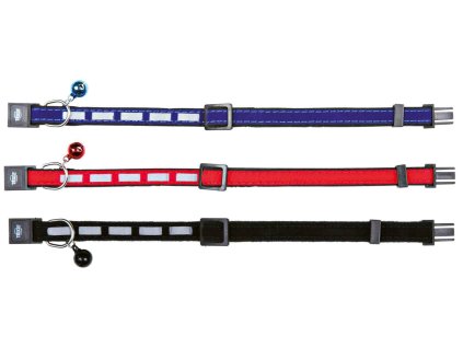 122646 4 obojek pro kocku reflexni sametovy 22 36 cm