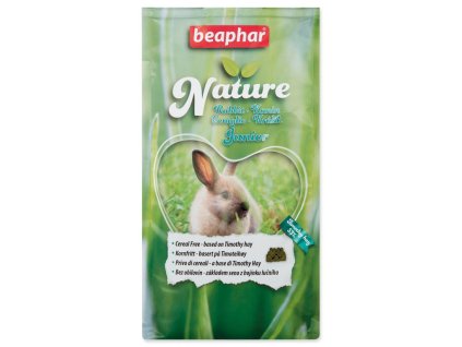 33764 beaphar nature rabbit junior 1 25kg