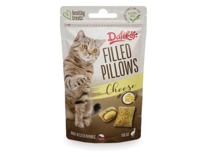 Plněné polštářky pro kočky - sýrové, 40 g