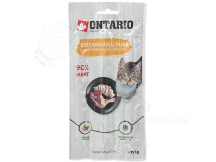 Stick ONTARIO for cats Chicken & Duck 15 g